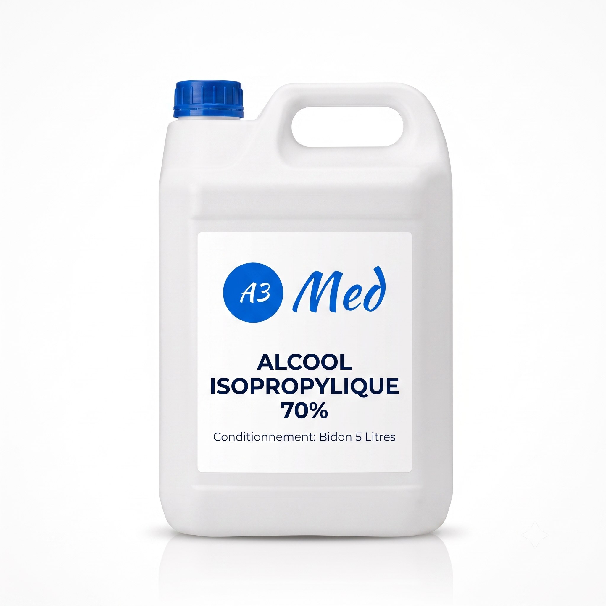 Alcool Isopropylique 70% A3 Med - Bidon 5L