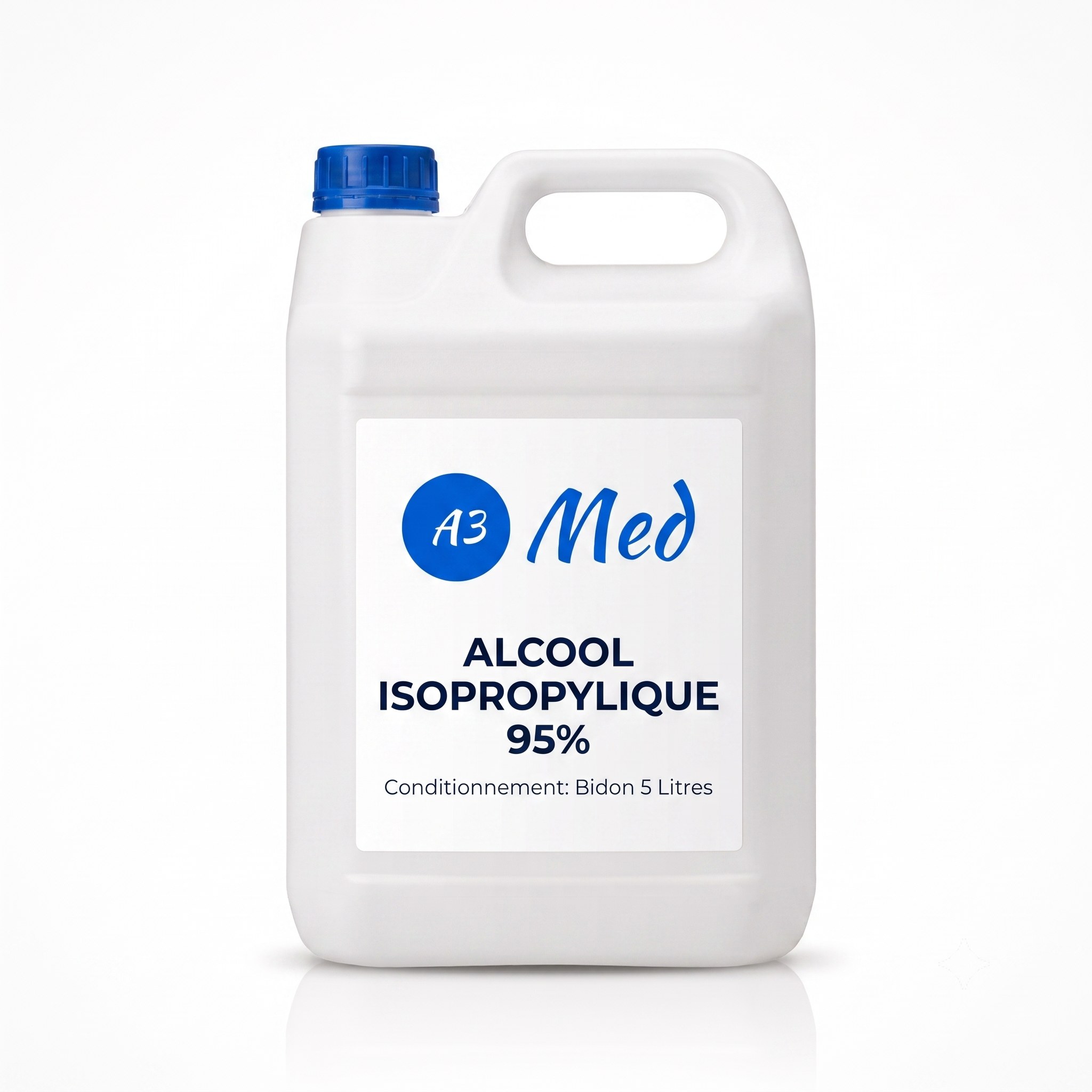 Alcool Isopropylique 95% A3 Med - Bidon 5L