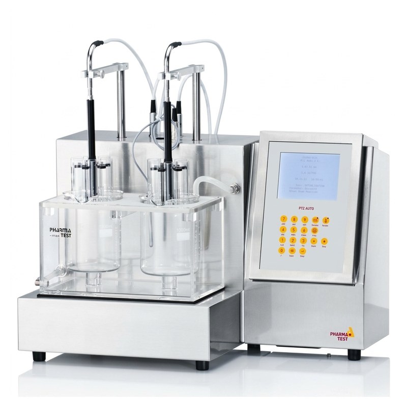 Appareil de désintégration Pharma Test PTZ AUTO EZ avec bains de test et écran tactile