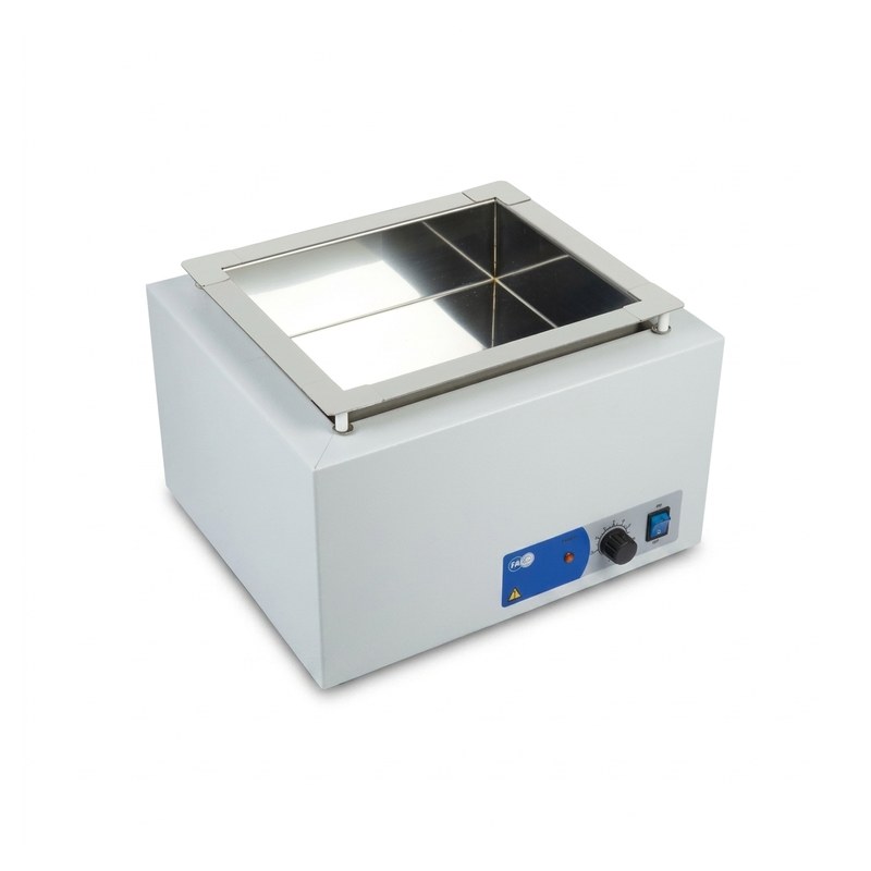 Bain de sable FALC S70, cuve compartimentée en acier inoxydable et structure externe peinte