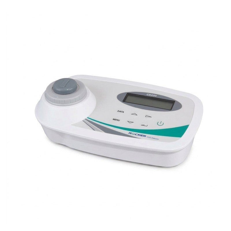 Détecteur de DCO Rocker CD200 blanc et turquoise avec écran LCD et molette porte-cuve