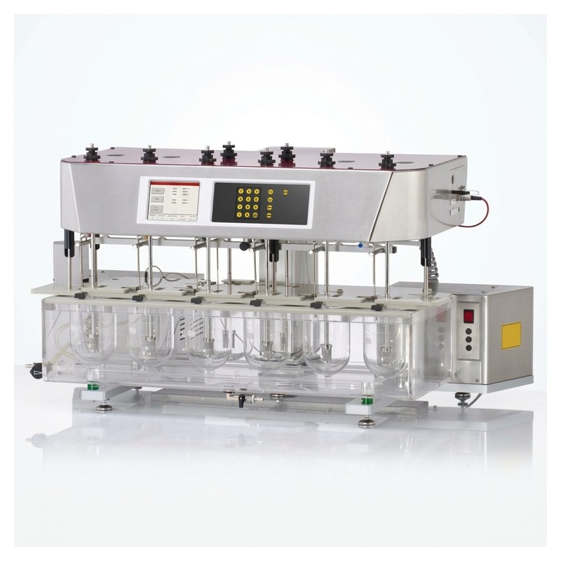 Appareil de dissolution Pharma Test PTWS D620 avec 12 postes et écran tactile