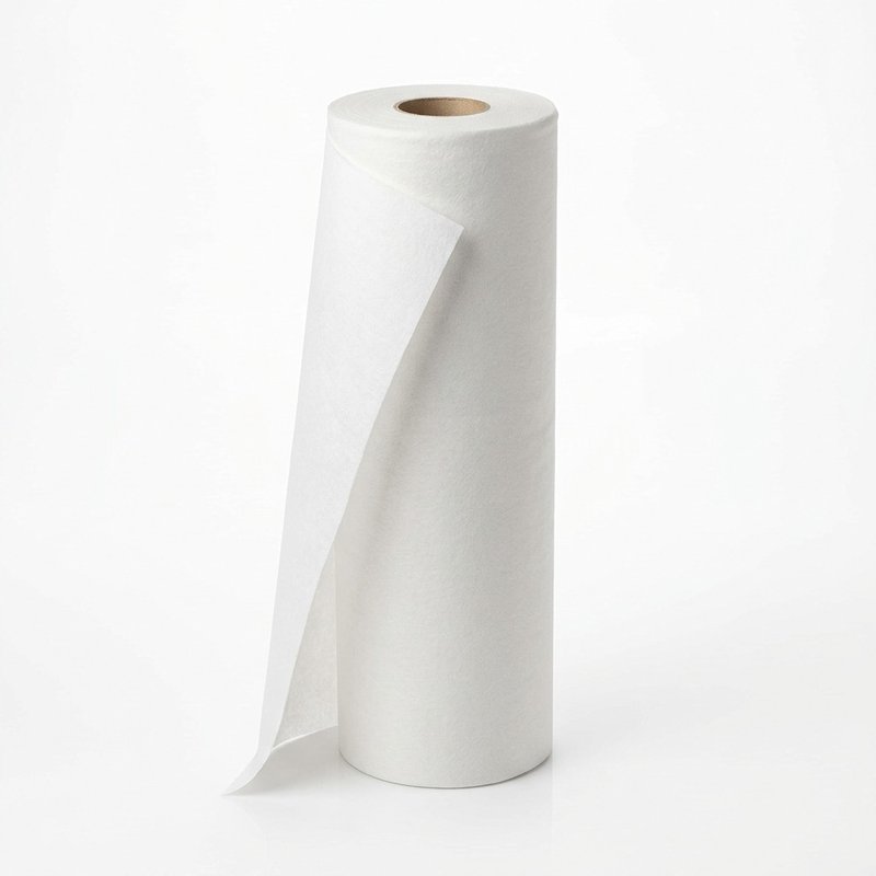 Drap d'examen en rouleau de ouate 50 m, laize 60 cm et 50 cm, pour table de consultation