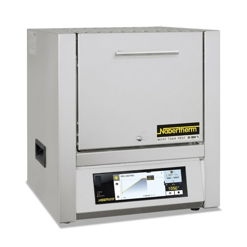 Four à moufle de laboratoire Nabertherm avec écran tactile de programmation