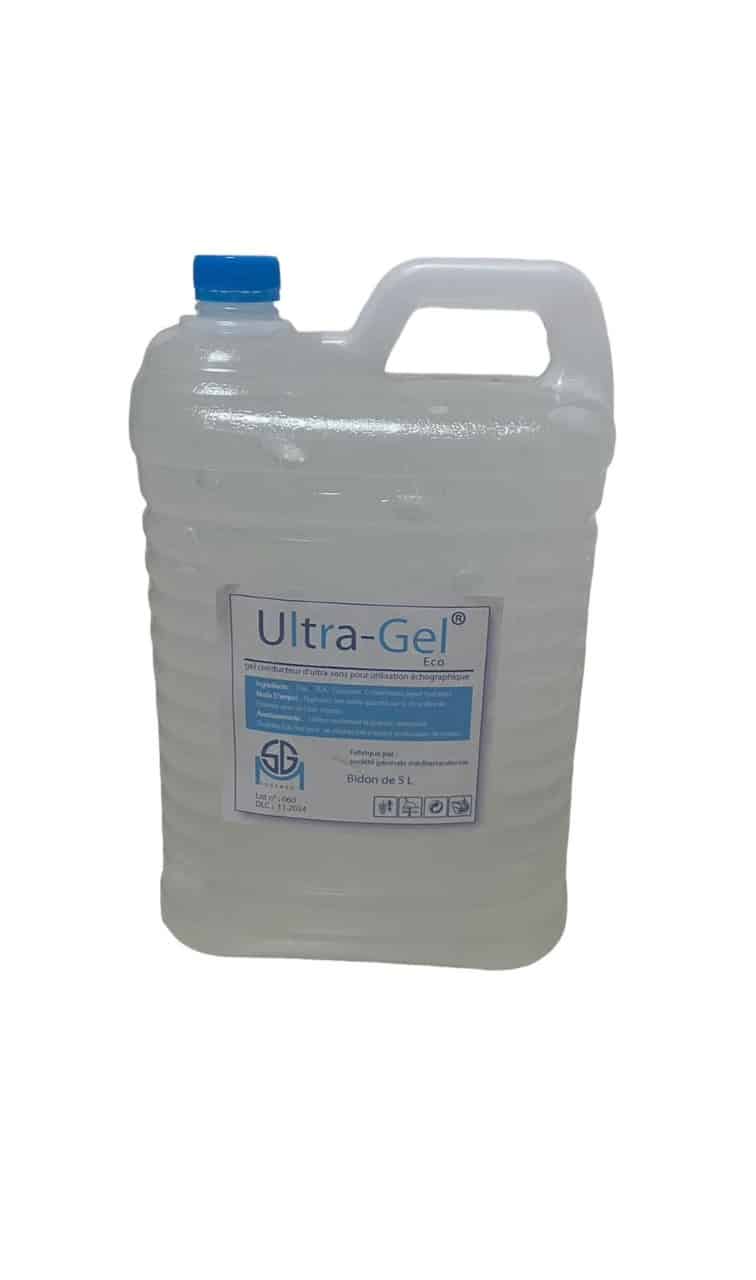 Bidon de gel d'échographie 5 Kg - Gel conducteur d'ultra-sons