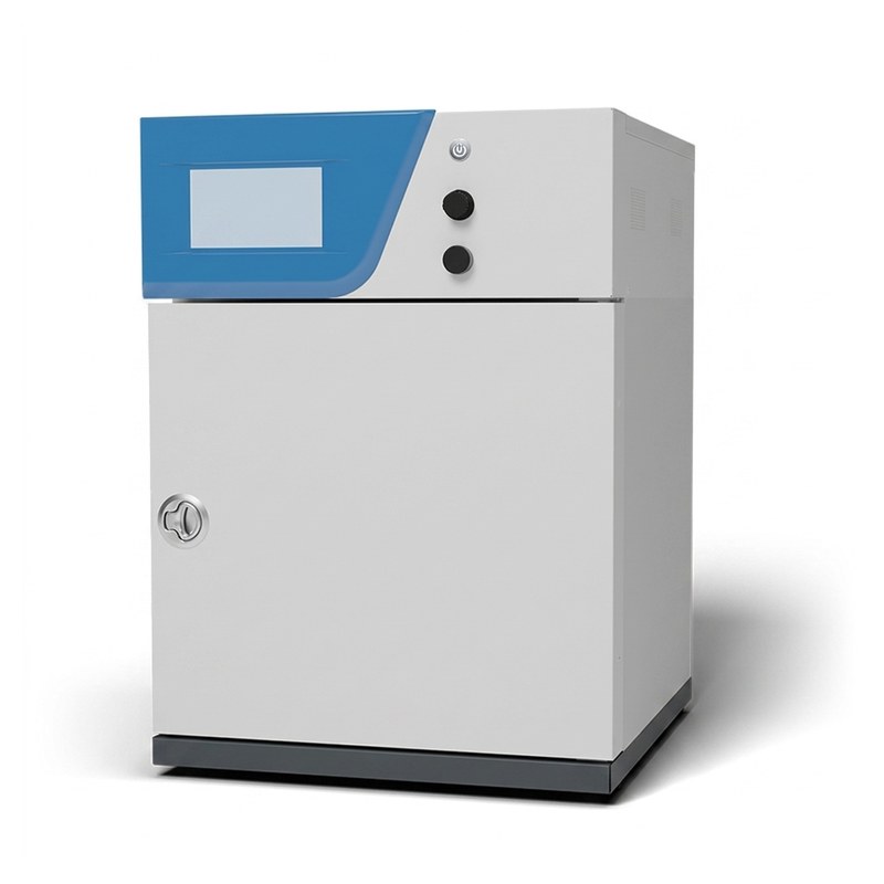 Incubateur de laboratoire Froilabo BS gris avec écran tactile bleu et porte à serrure
