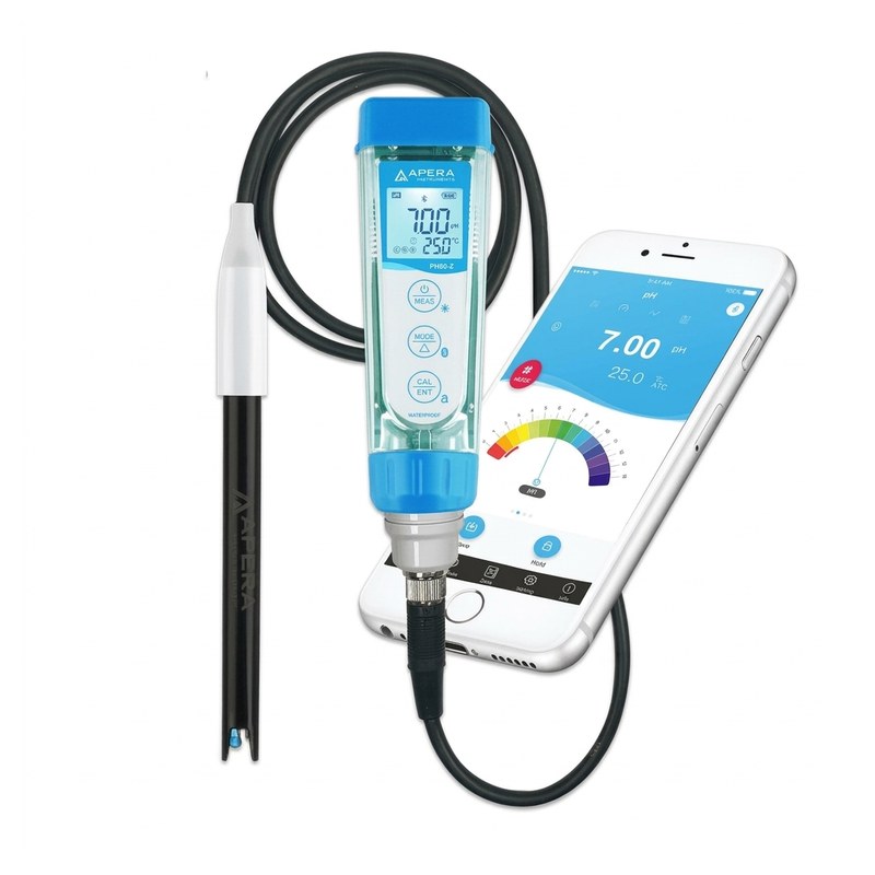 Testeur de pH stylo Apera PH60Z-WW avec électrode LabSen 335 et application mobile