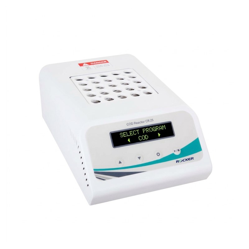 Réacteur de digestion DCO Rocker CR 25 avec écran et support 25 flacons