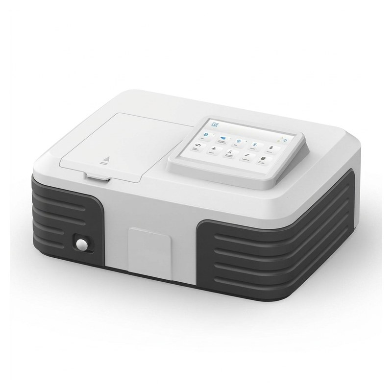 Spectrophotomètre UV-Visible PG Instruments T85 blanc avec écran tactile et compartiment cellules