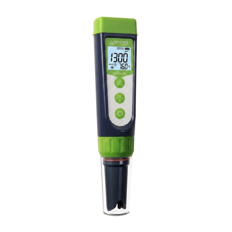 Testeur de poche Apera GroStar GS3 EC/ppm avec sonde en titane et écran LCD