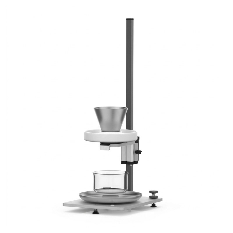 Testeur de fluidité manuel Pharma Test PTG-M100 avec entonnoir, plateau de pesée et bécher
