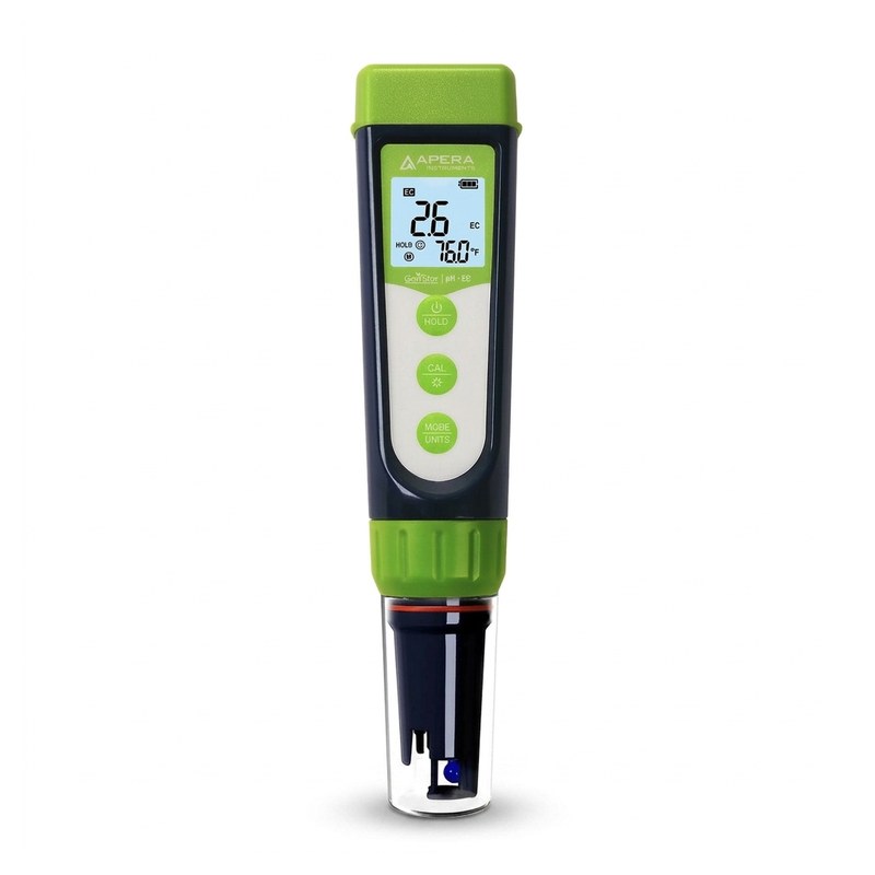 Testeur stylo GroStar GS4 vert et gris avec écran rétroéclairé et sonde remplaçable