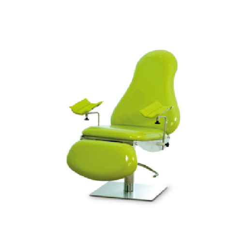Fauteuil de prélèvement à hauteur variable hydraulique
