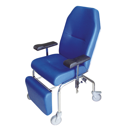 Fauteuil de repos chromé mobile