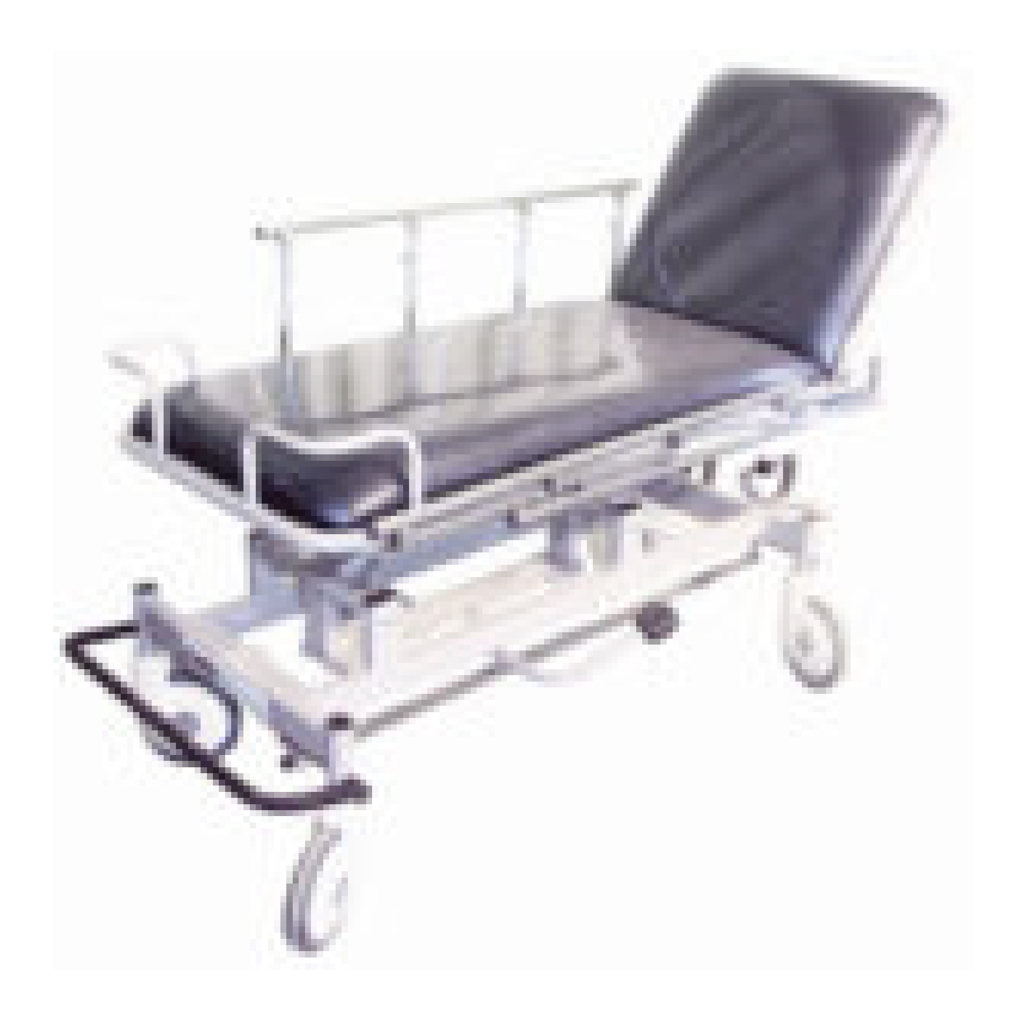 Chariot Transport Malade Hauteur Variable A3 Med