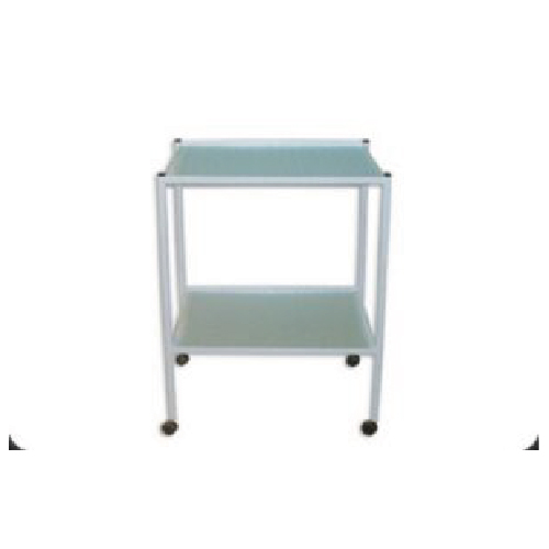 Chariot de soin en époxy avec verre