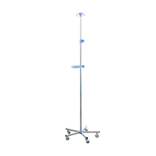 Potence inox avec main de pousse