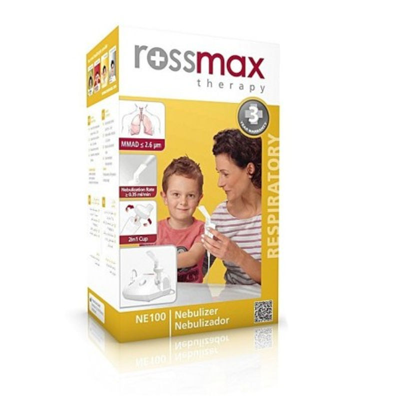 Nébuliseur Rossmax NL100 — délivrance de médicaments multi-viscosité