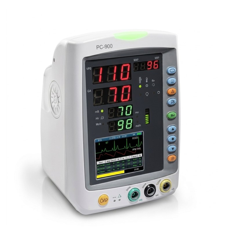 Moniteur de signes vitaux compact Creative Medical 900 Pro avec écran couleur 3,5 pouces