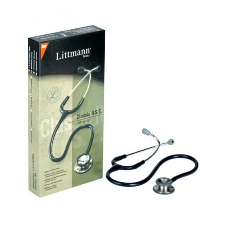 Stéthoscope 3M Littmann Classic II S.E. à double pavillon et tubulure simple