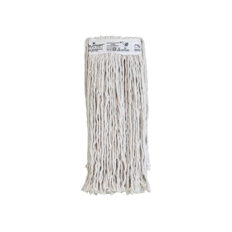 Balai à franges en coton à bout ouvert Filmop avec support TNT de 5 cm