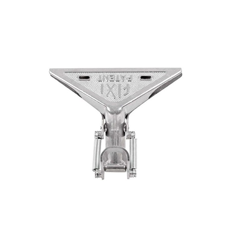 Pince Fixi en aluminium Filmop pour perche télescopique, avec éponge ou brosse