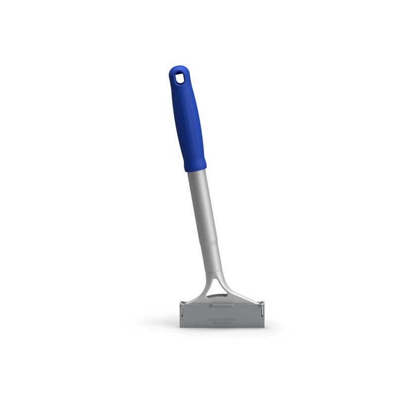 Grattoir à sol Filmop avec manche aluminium de 25 cm ou de 120 cm et lames remplaçables
