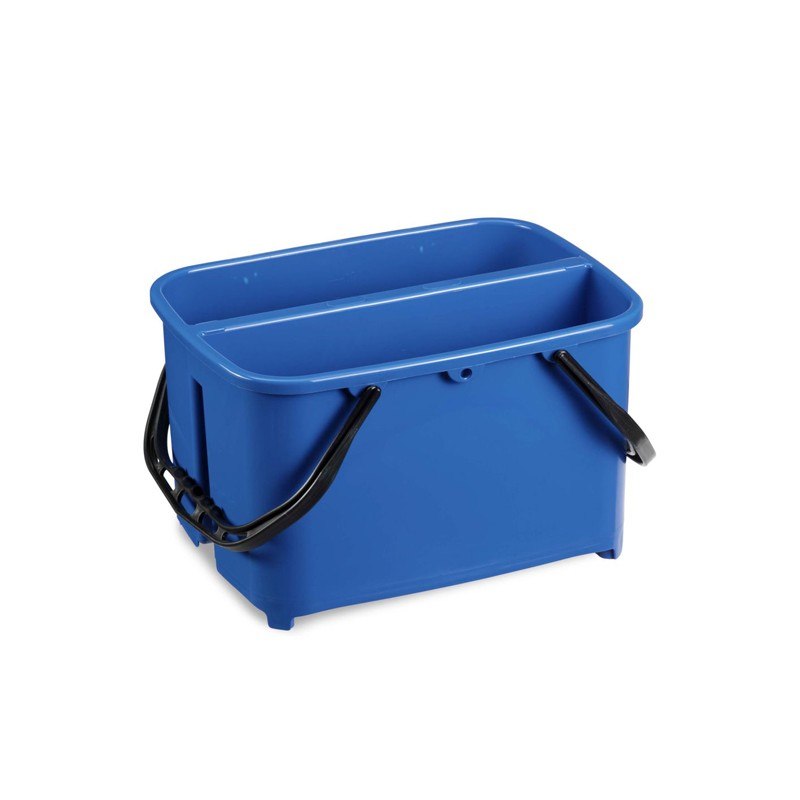 Seau en plastique Filmop TWIN 2 x 10 L avec deux anses en plastique