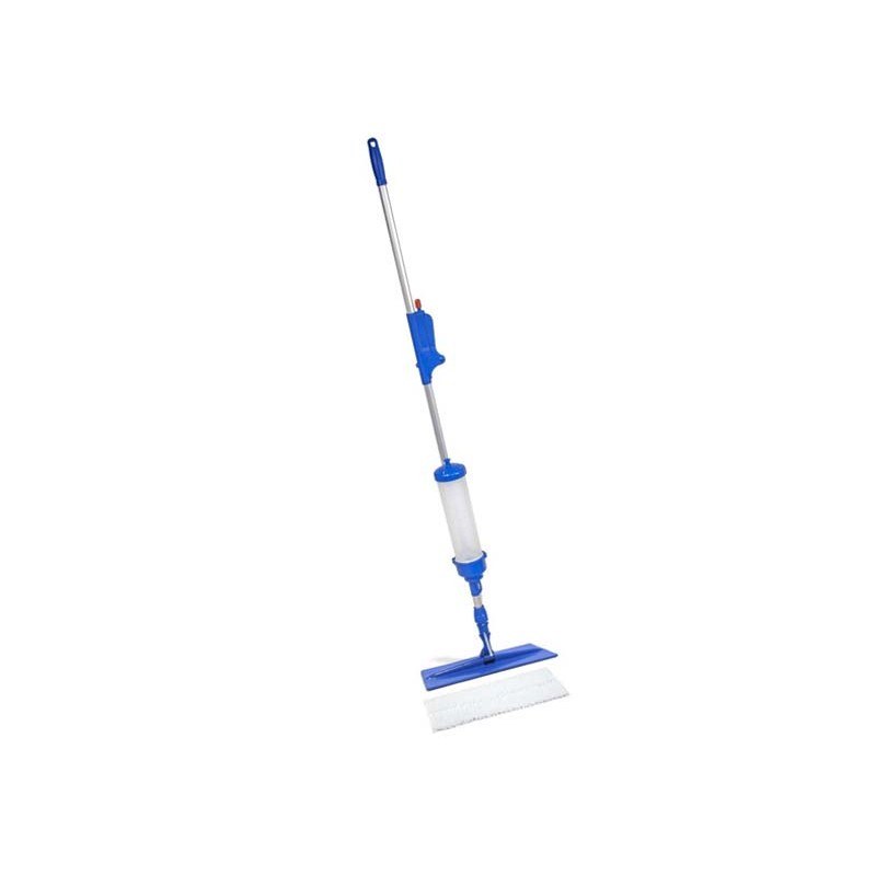 Outil UNILAV SIDE GRIP Filmop pour application de cire au sol avec flacon 1 L et frange microfibre Smart-Fur