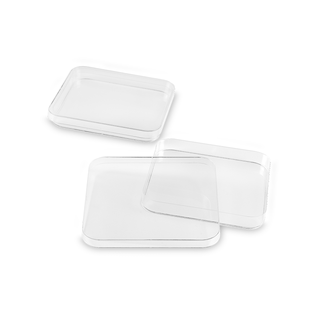 Boite de pétri carrées 120mm FL Medical