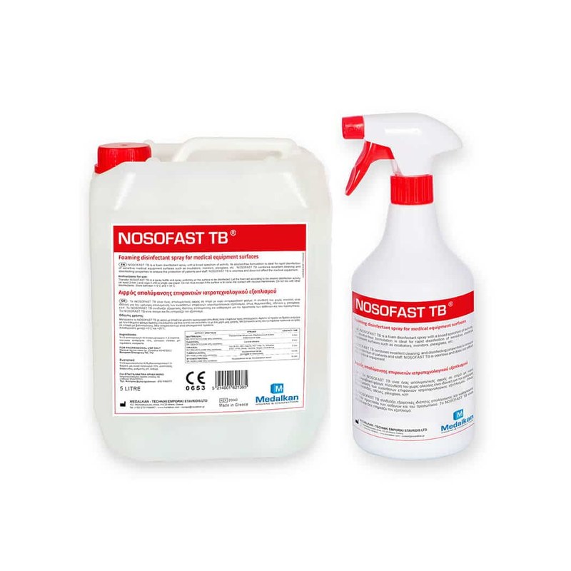Désinfectant Rapide de Surfaces NOSOFAST TB, désinfection médicale Medalkan