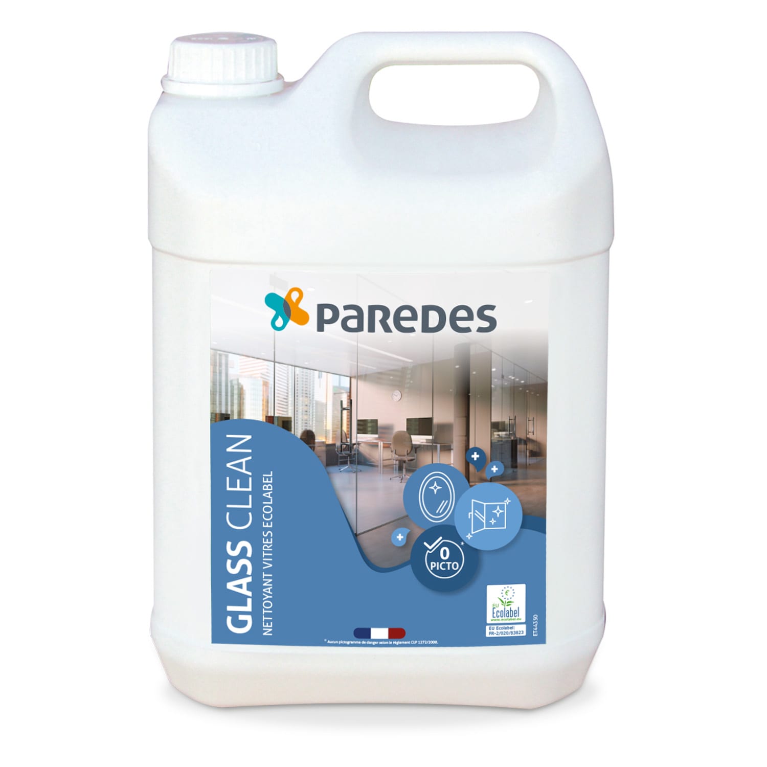 Paredes 051060 - Glass Clean nettoyant vitres sans traces