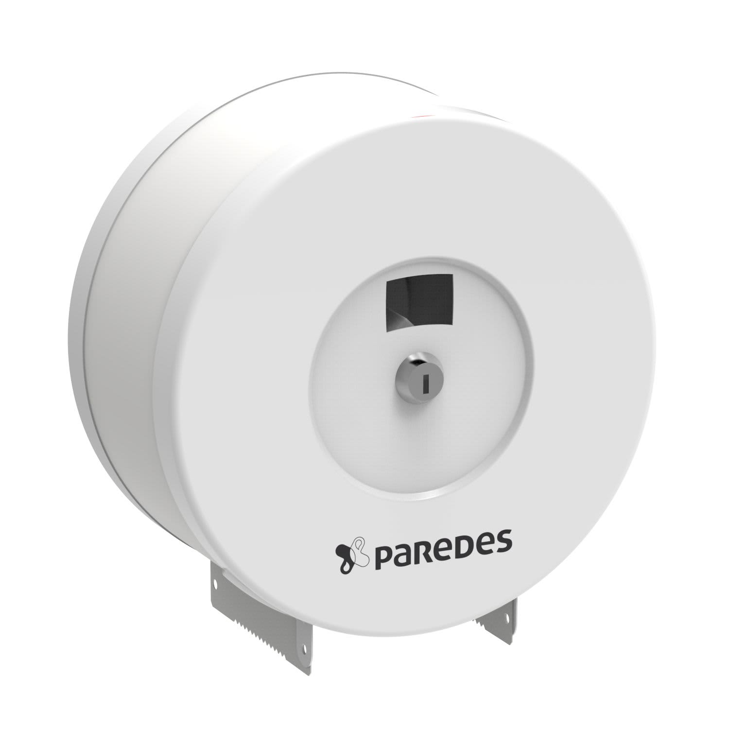 Paredes 585860 - Distributeur papier toilette géant acier poudré blanc