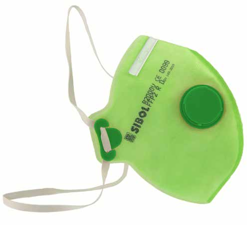 Spasciani Masque FFP2 R2000 P2DV réutilisable et lavable