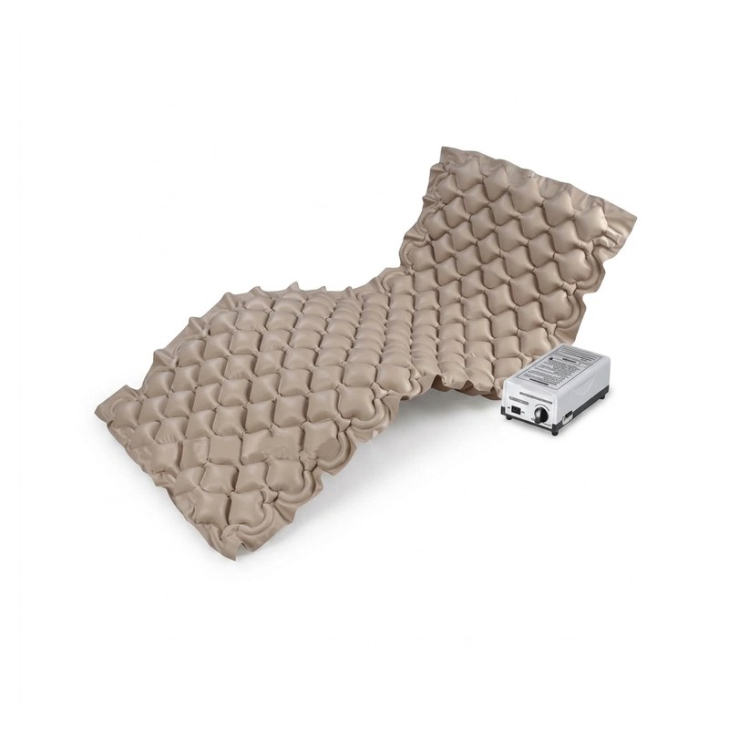 Matelas anti-escarres à air alterné avec compresseur, cellules gonflables pour prévention des escarres