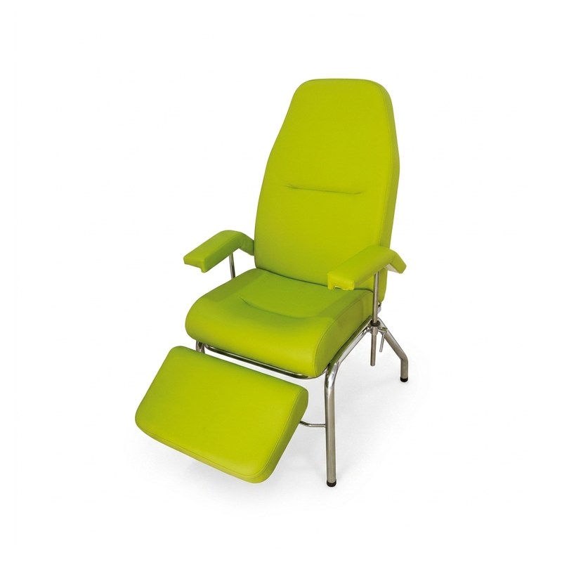 Fauteuil de repos chromé