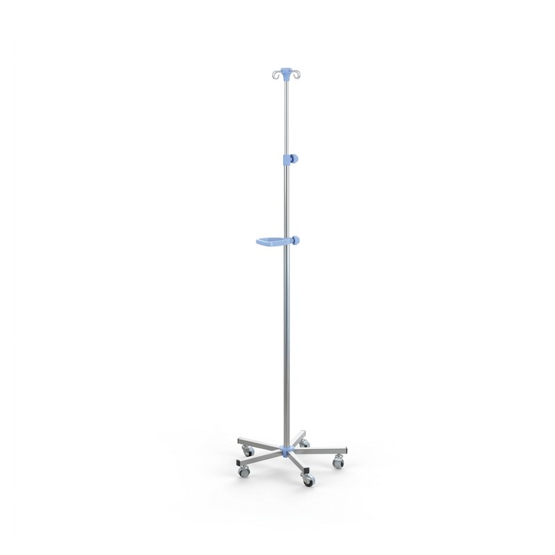 Potence inox avec main de pousse